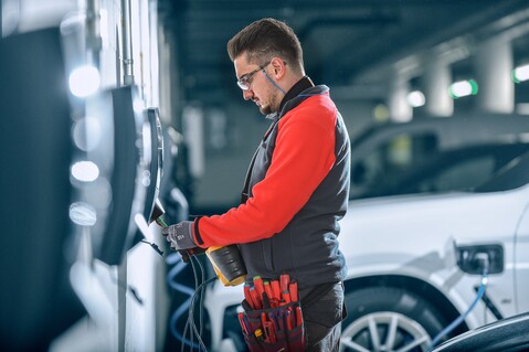 E-Mobilit&auml;t Tiefgarage